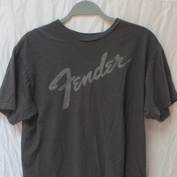 Fender Grey Logo tee - Picture 1 of 2
